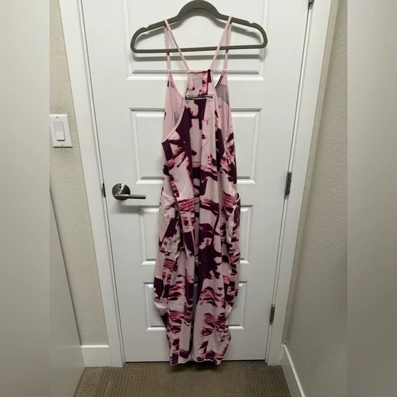 Free People Hot Shot Printed One Piece - Pink Palm - small - Picture 6 of 6